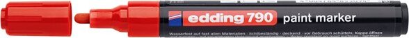 Edding 790 2-3 mm Lakkmarker Piros