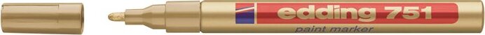 Edding 751 1-2mm Lakkmarker - Arany