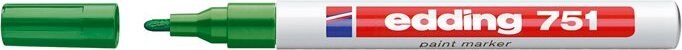 Edding 751 1-2 mm Lakkmarker Zöld