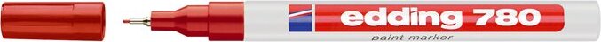 Edding 780 0.8mm Lakkmarker - Piros