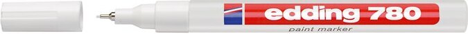 Edding 780 0.8mm Lakkmarker - Fehér