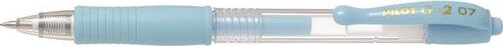 Pilot G-2 Pastel nyomógombos zseléstoll - 0.32 / világoskék Pilot G-2 Pastel nyomógombos zseléstoll - 0.32 / világoskék