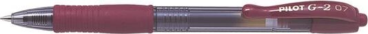 Pilot G-2 nyomógombos zseléstoll - 0.32 / bordó Pilot G-2 nyomógombos zseléstoll - 0.32 / bordó