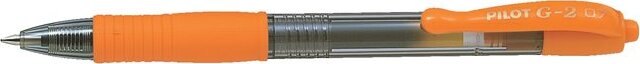 Pilot G-2 nyomógombos zseléstoll - 0.32 / narancssárga
