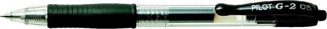 Pilot G-2 nyomógombos zseléstoll - 0.25 / fekete Pilot G-2 nyomógombos zseléstoll - 0.25 / fekete