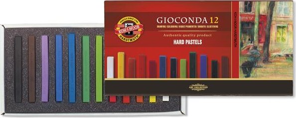 Koh-i-Noor Gioconda 8112/6 Olajpasztell kréta - Színes (12 db)