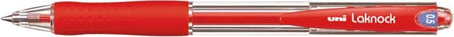Uni SN-100 Laknock Nyomógombos Golyóstoll - 0.25 mm / Piros Uni SN-100 Laknock Nyomógombos Golyóstoll - 0.25 mm / Piros
