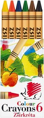 ICO Süni Zsírkréta - 6 szín