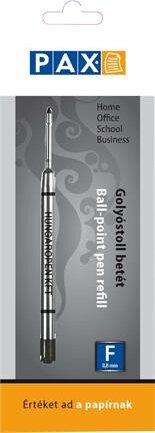 PAX Golyóstollbetét - 0.8mm / fekete