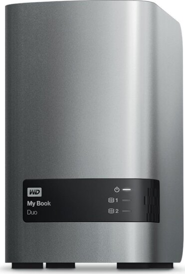 Western Digital 16TB My Book Duo USB 3.0 Külső HDD Ezüst