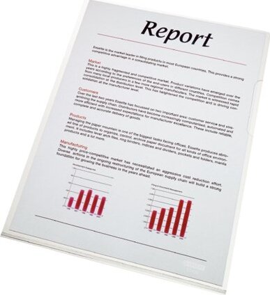 Esselte Luxus A4 150 mikron víztiszta felületű genotherm (25 db / csomag)