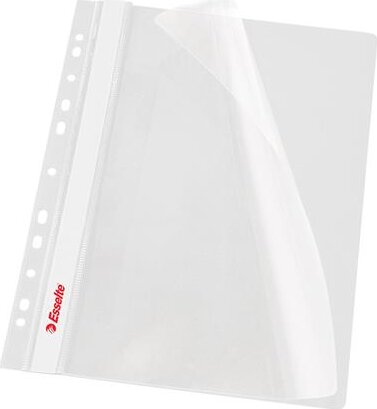 Esselte A4 Lefűzhető Gyorsfűző - Fehér (10 db / csomag)