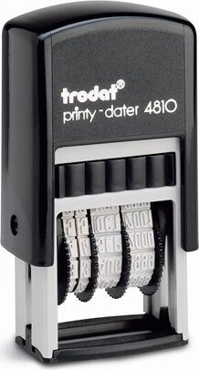 Trodat 4810 MA Fordított Dátumbélyegző Trodat 4810 MA Fordított Dátumbélyegző
