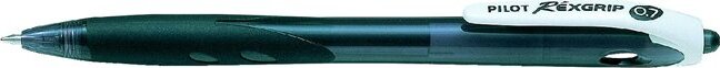 Pilot Rexgrip Nyomógombos golyóstoll - 0,27 mm / Fekete Pilot Rexgrip Nyomógombos golyóstoll - 0,27 mm / Fekete