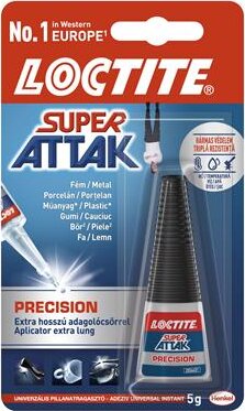 Henkel Loctite Super Attak Precision Pillanatragasztó 5g Henkel Loctite Super Attak Precision Pillanatragasztó 5g