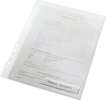 Leitz CombiFile A4 lefűzhető 200 mikron mintás felületű genotherm (5 db / csomag)