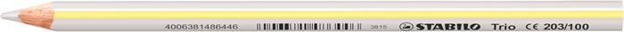 Stabilo Trio Háromszögletű színes ceruza- Fehér