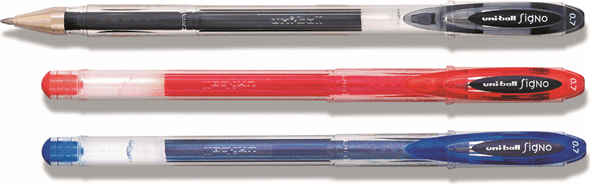 Uni Uni-ball UM-120 Signo Kupakos zseléstoll - 0.7mm / Fekete Uni Uni-ball UM-120 Signo Kupakos zseléstoll - 0.7mm / Fekete