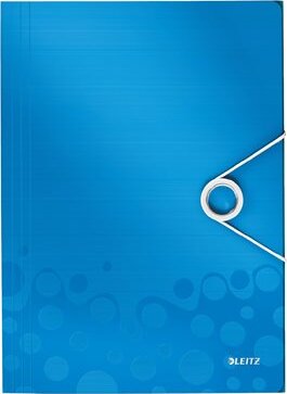 Leitz Wow A4 Gumis mappa - Kék