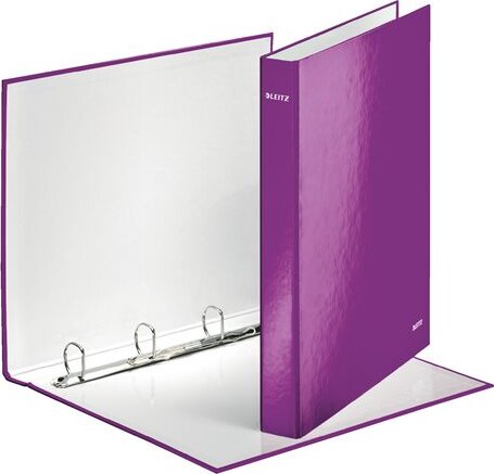 Leitz Wow A4+ Gyűrűs könyv - Lila