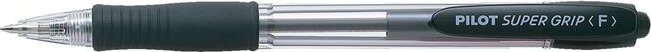 Pilot Super Grip Nyomógombos golyóstoll 0,27 mm / Fekete Pilot Super Grip Nyomógombos golyóstoll 0,27 mm / Fekete
