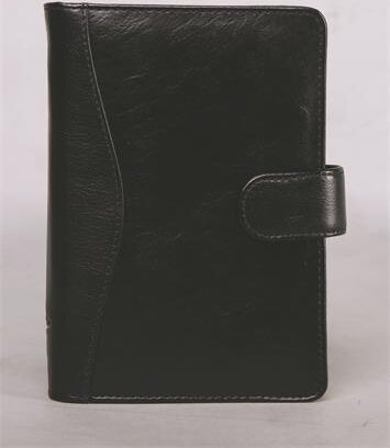 Saturnus M Gyűrűs kalendárium betétlapokkal - Fekete