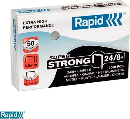 Rapid Superstrong 24/8+ Tűzőgépkapocs (1000 db)