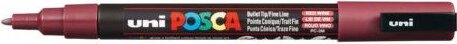 Uni Posca PC-3M 0.9-1.3mm Marker - Vörösbor