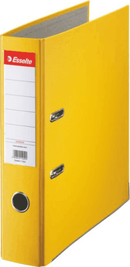 Esselte Economy A4 Gyűrűs Iratrendező - Sárga