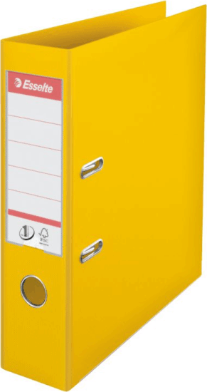 Esselte Standard A4 Gyűrűs Iratrendező - Sárga