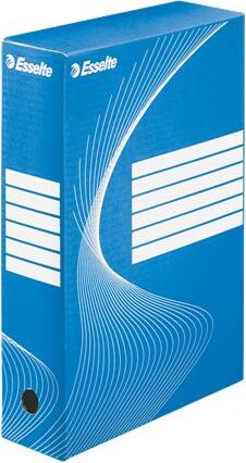 Esselte Standard A4 Archiváló doboz 80mm - Kék