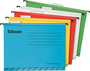 Esselte Classic A4 Függőmappa - Vegyes színek (10 db) Esselte Classic A4 Függőmappa - Vegyes színek (10 db)