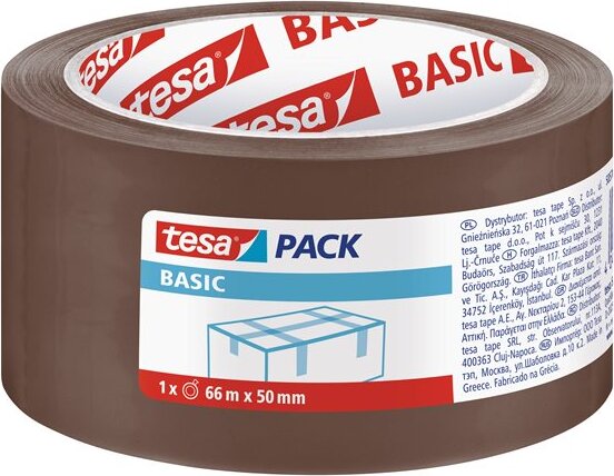 Tesa Basic Csomagolószalag 50mm x 66m - Barna Tesa Basic Csomagolószalag 50mm x 66m - Barna