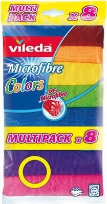 Vileda Colors mikroszálas törlőkendő 8 db