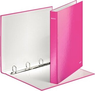 Leitz Wow A4 Gyűrűs könyv D alakú - Rózsaszín