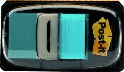 3M 25x43mm jelölőcímke (50 lap) - Élénk kék