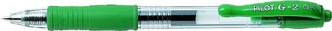 Pilot G-2 nyomógombos zseléstoll - 0.25 / Zöld Pilot G-2 nyomógombos zseléstoll - 0.25 / Zöld