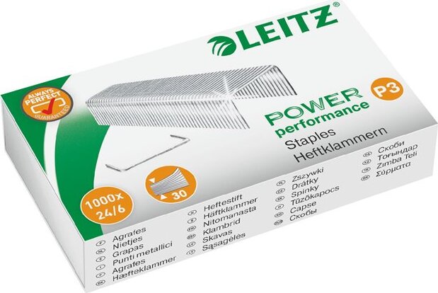 Leitz P3 24/6 Tűzőkapocs 1000 db