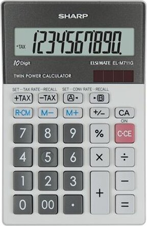 Sharp EL-M711G Asztali Számológép Sharp EL-M711G Asztali Számológép