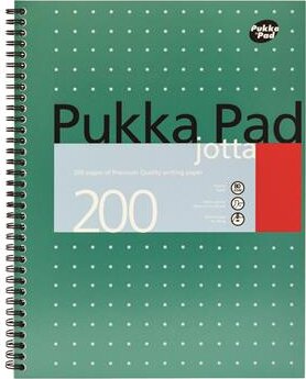Pukka Pad Metallic Jotta 100 lapos A4+ vonalas spirálfüzet