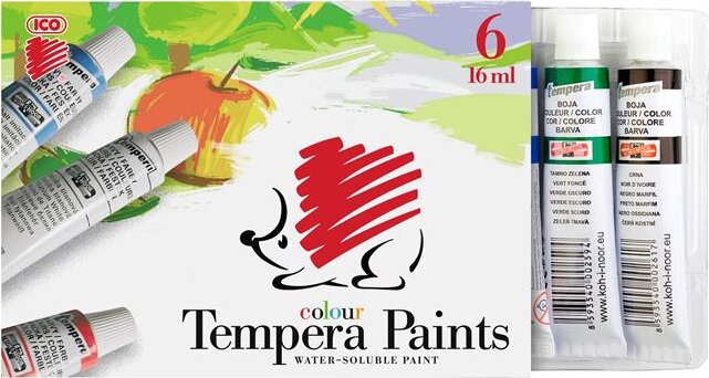 ICO Süni 16ml/tubus Tempera készlet (6 db)