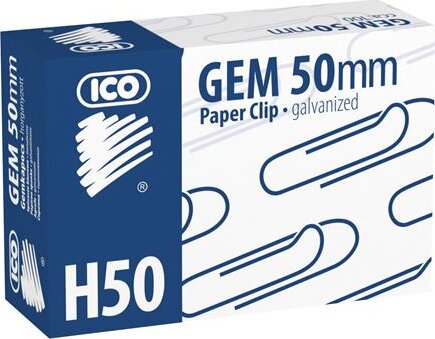ICO 50 mm Gemkapocs (100 db / csomag)