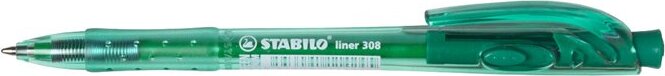 Stabilo Liner 308 Nyomógombos golyóstoll - 0,38 mm / Zöld Stabilo Liner 308 Nyomógombos golyóstoll - 0,38 mm / Zöld