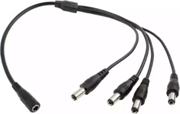 Eonboom EN-DCM4 CCTV kamera DC adapter csatlakozó elosztó