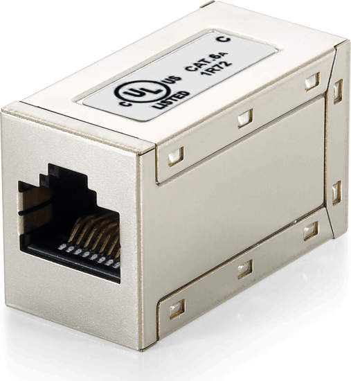 Equip UTP Cat6A Árnyékolt Toldó Ezüst