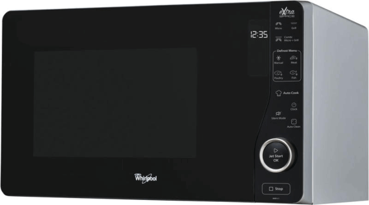 Whirlpool MWF 421 SL Mikrohullámú sütő - Fekete/Ezüst