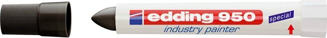 Edding 950 10 mm Jelölő marker - Fekete