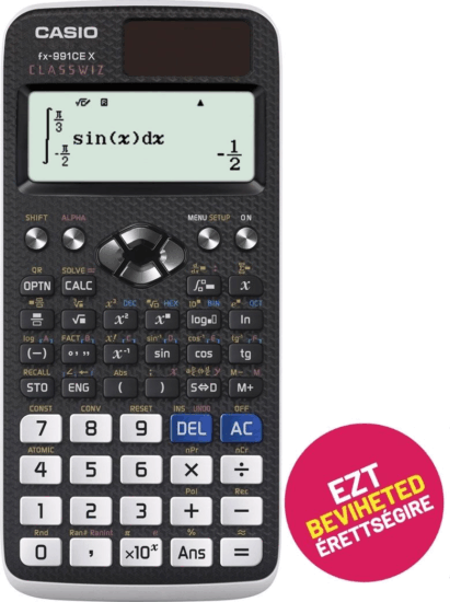 Casio FX-991CE X tudományos számológép - Fekete Casio FX-991CE X tudományos számológép - Fekete