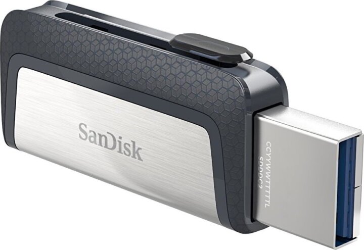 Sandisk 256GB Ultra Dual Drive USB 3.1 Pendrive - Fekete/Ezüst Sandisk 256GB Ultra Dual Drive USB 3.1 Pendrive - Fekete/Ezüst