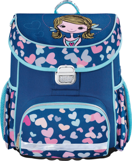 Hama 190709 Szíves lány iskolatáska szett - Kék (3 db / csomag) Hama 190709 Szíves lány iskolatáska szett - Kék (3 db / csomag)